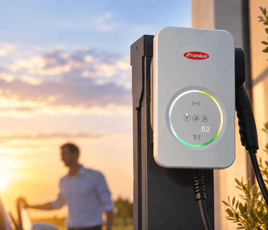 Fronius Wattpilot zum Laden eines Elektroautos mit Solarstrom